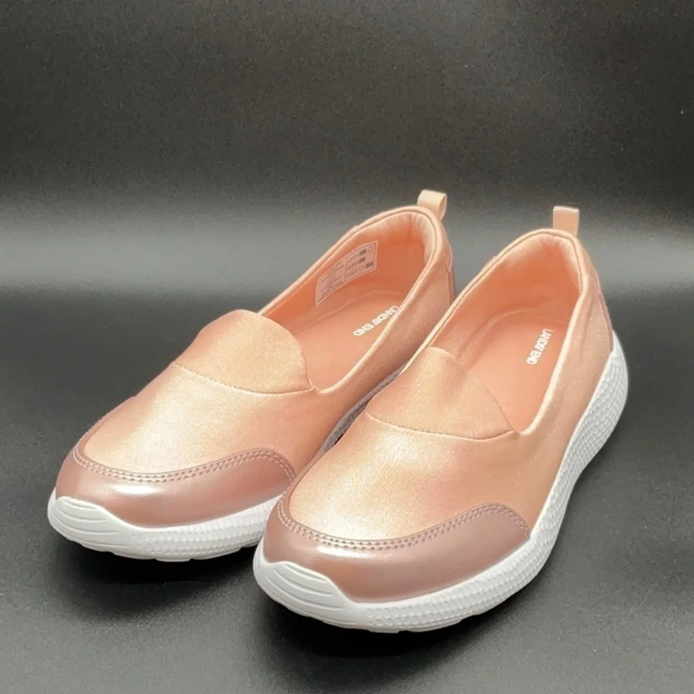 Land’s End - Rose Gold Metal Gatas Slip on Shoe
